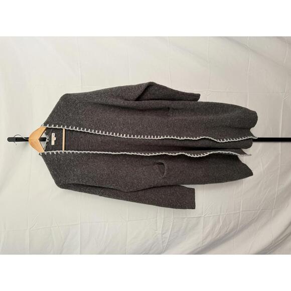 Orange Creek Womens Gray Open Front Cardigan Sweater S/M - Picture 1 of 7